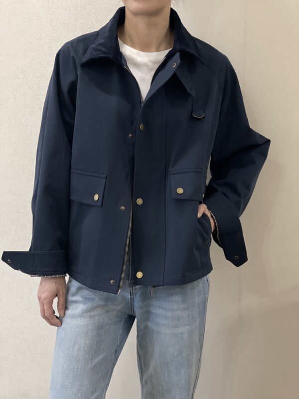 Cazadora azul marino Manon