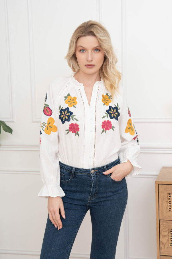 Blusa bordada Jane
