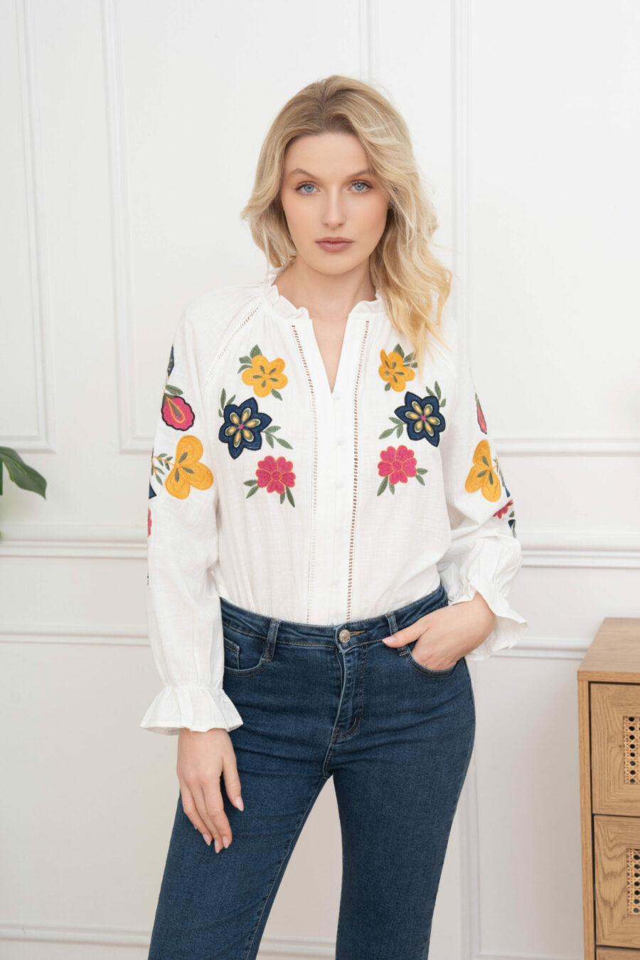 Blusa bordada Jane