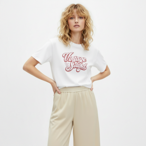 Camiseta blanca Enid