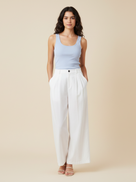 <span class="new">BERRIA/NEW</span> Pantalón blanco Gavin