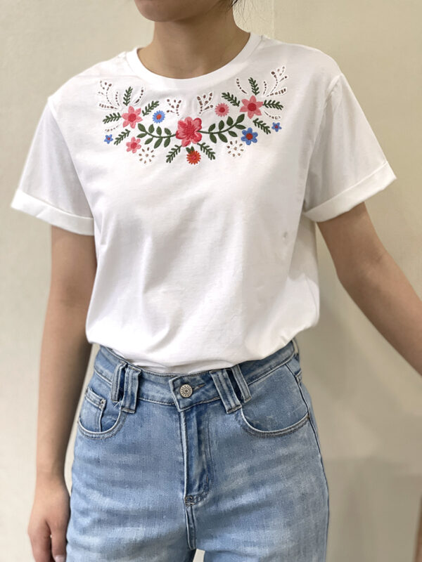 Camiseta blanca Lorea