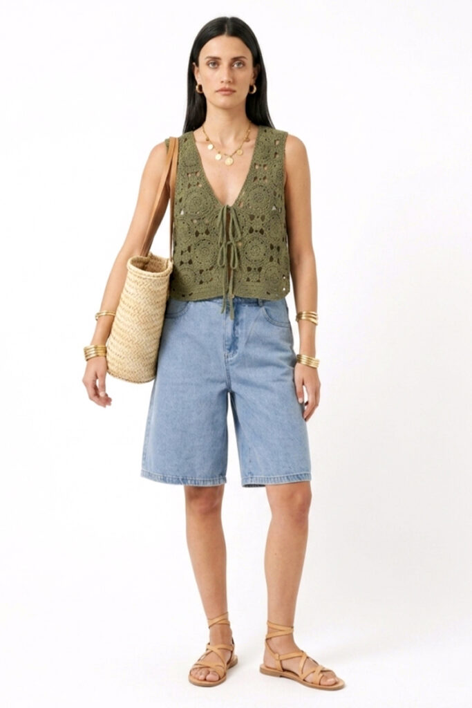 Pantalón corto vaquero Pol