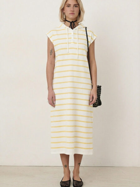 Vestido de rayas amarillas Santi