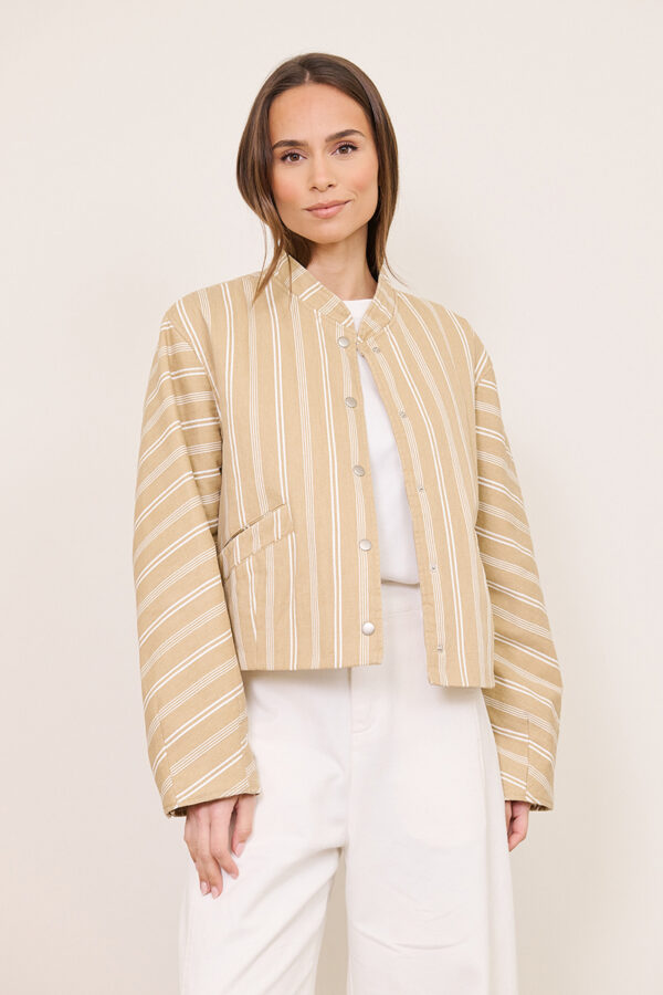 Cazadora de rayas Brooke