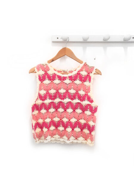 Top calado rosa Noah