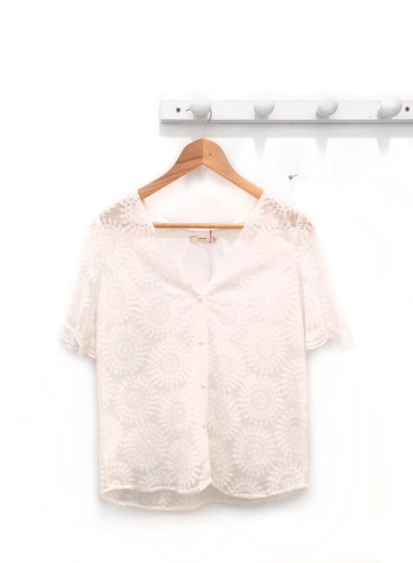 Blusa blanca Erin