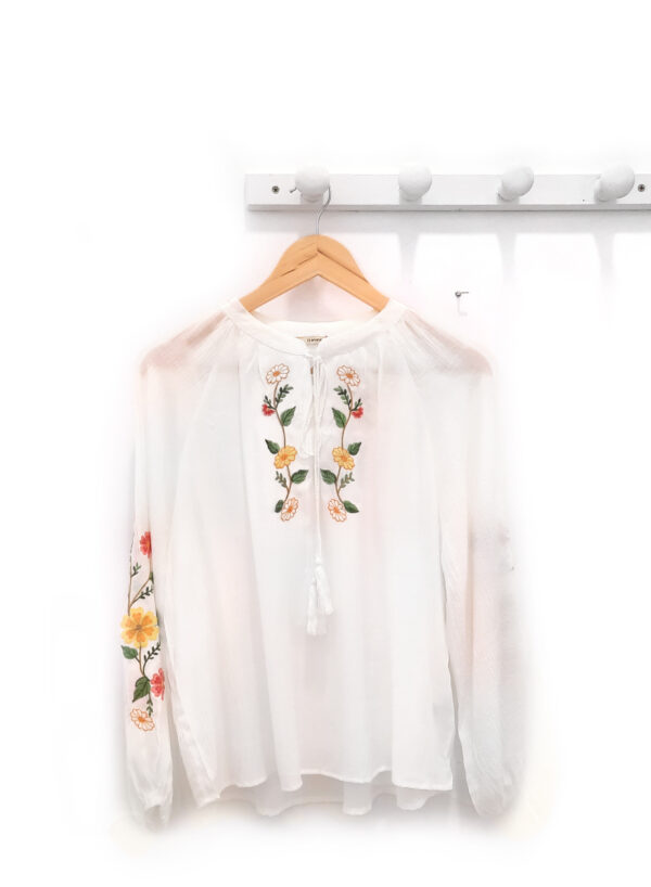 Blusa blanca Mare