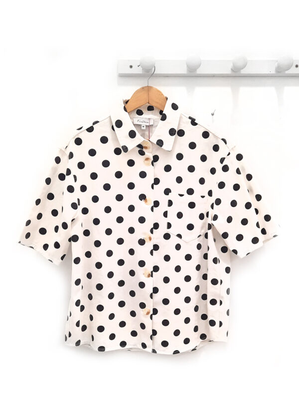 Camisa lunares blanca Massiel