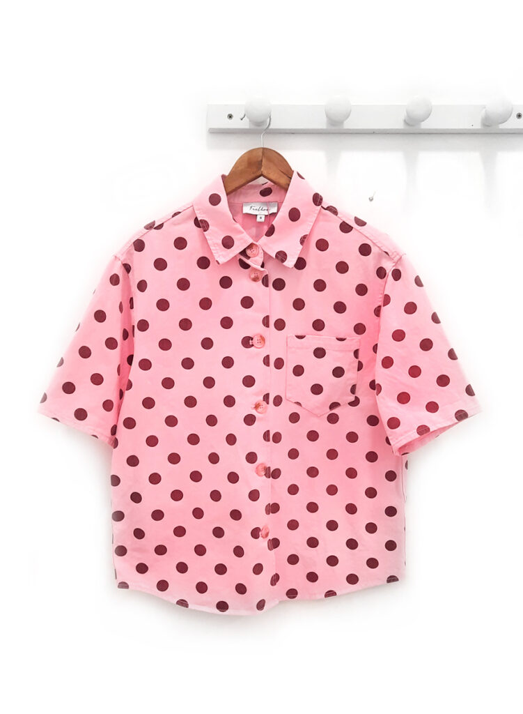 Camisa lunares rosa Massiel