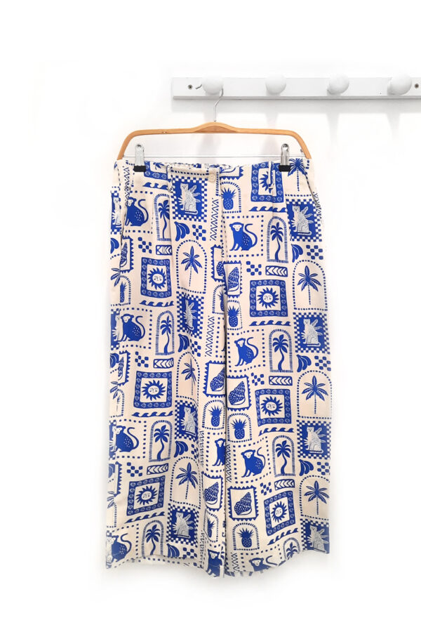 <span class="new">BERRIA/NEW</span>  Pantalon azul Marrakech