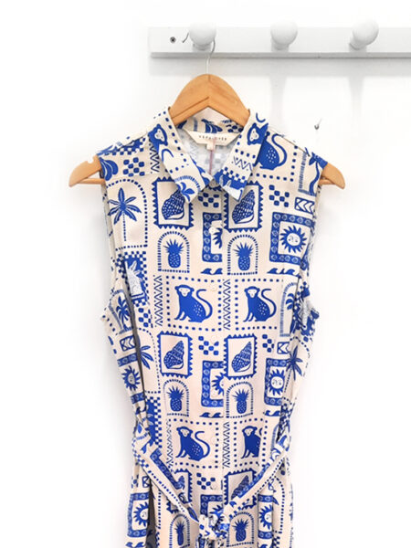 Vestido azul Marrakech