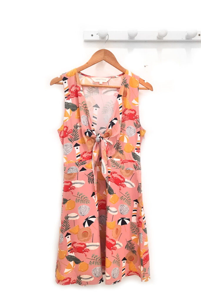 Vestido rosa Seashore