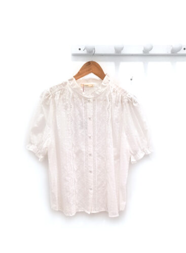 Blusa blanca Perla c