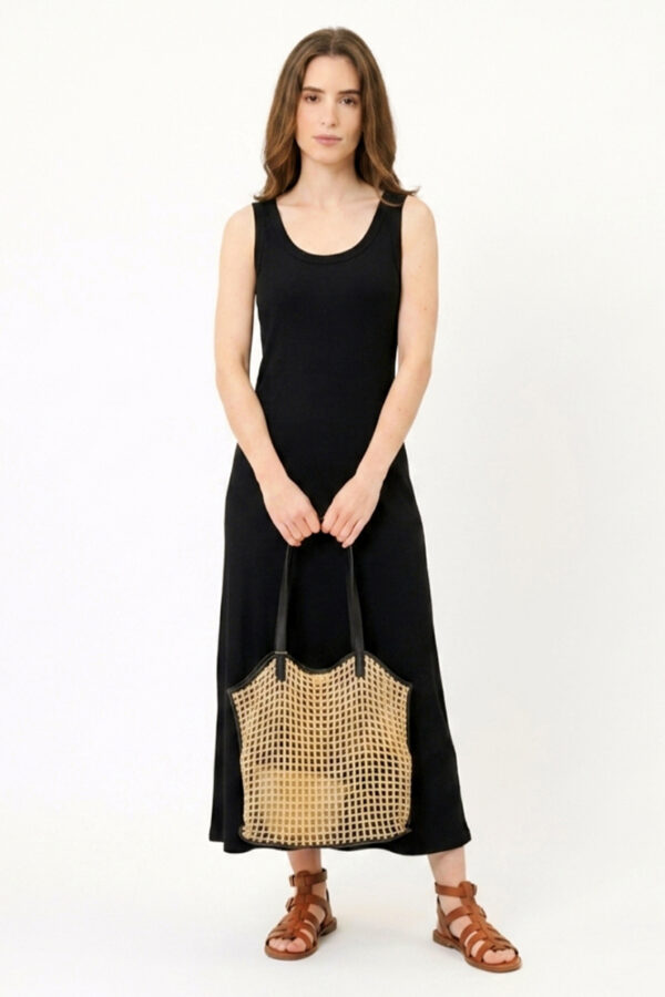 Vestido negro Unax