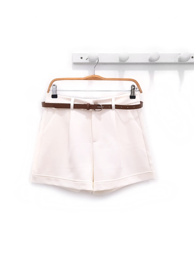 Pantalon corto blanco Cesar