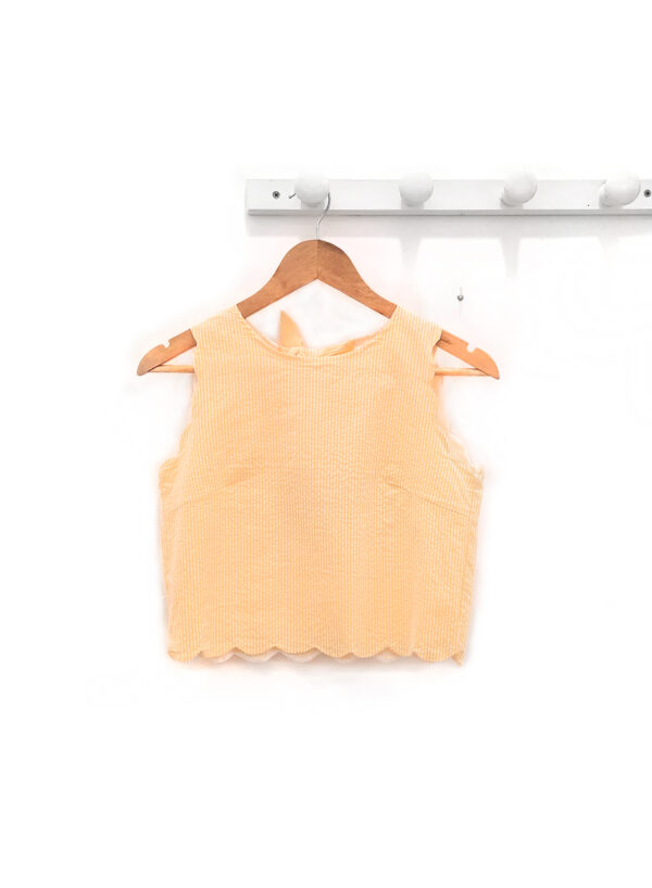 Top de rayas amarillo Koji
