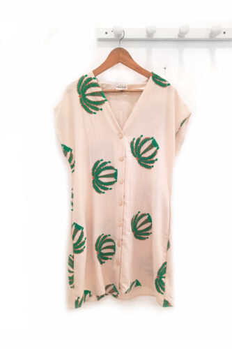 Vestido beige Palmera