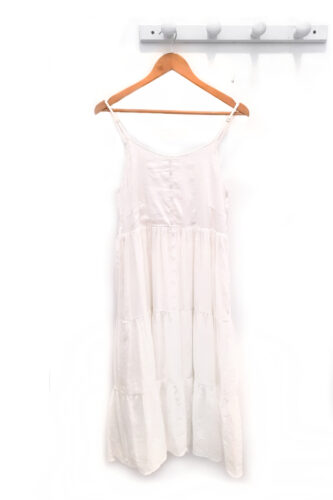Vestido blanco Dante tiras