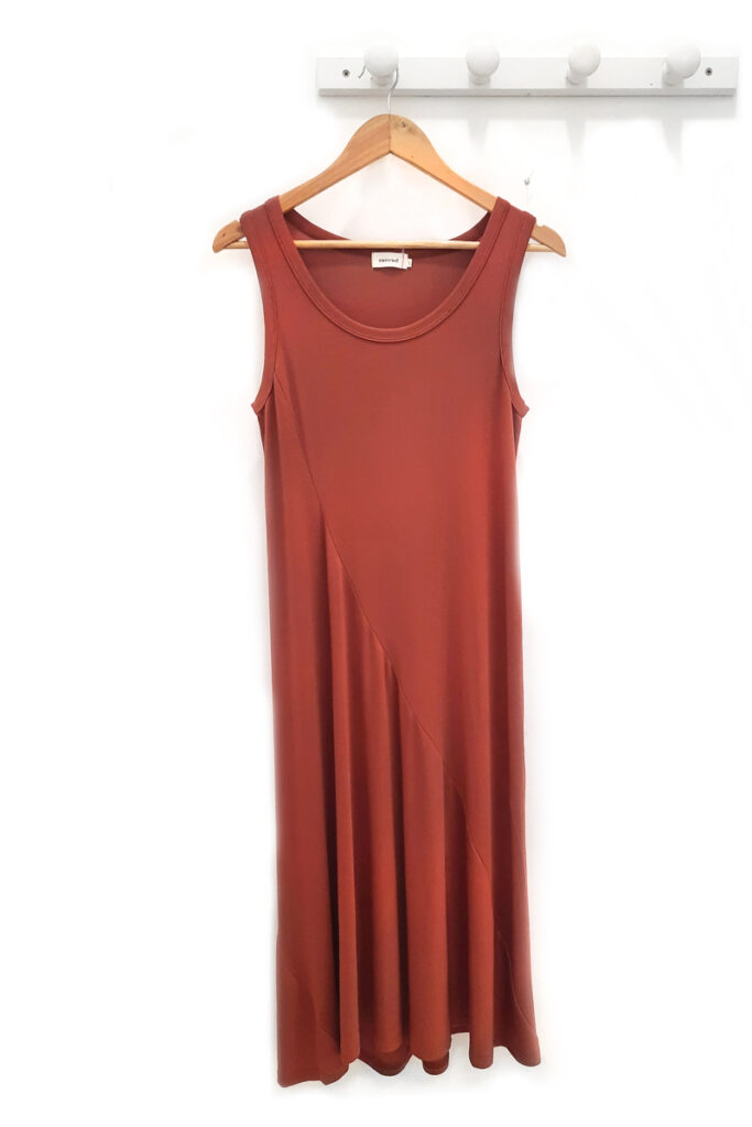 Vestido teja Unax