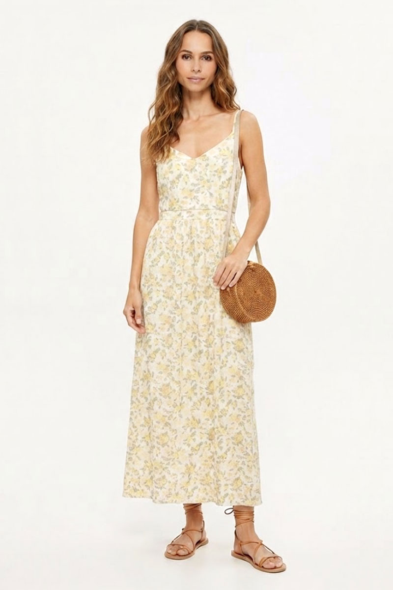 Vestido-de-algodon-floreado-Lucho