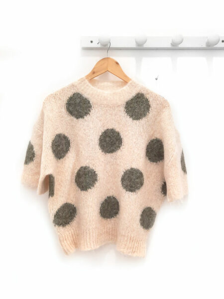 Ropa 336 Jersey-manga-corta-caqui-Lamont