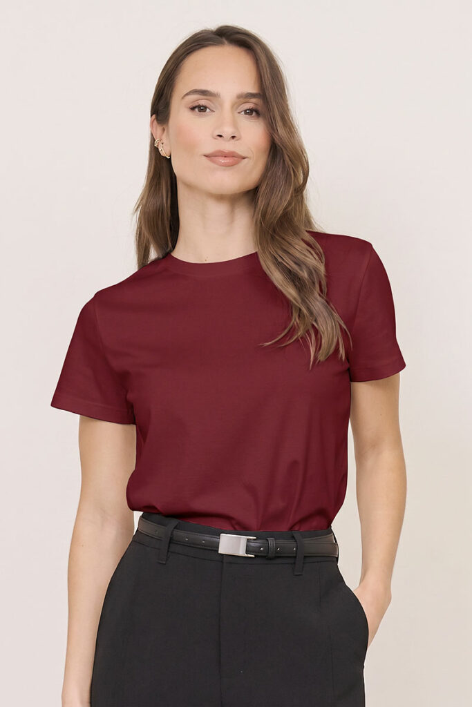 Camiseta burdeos Laura