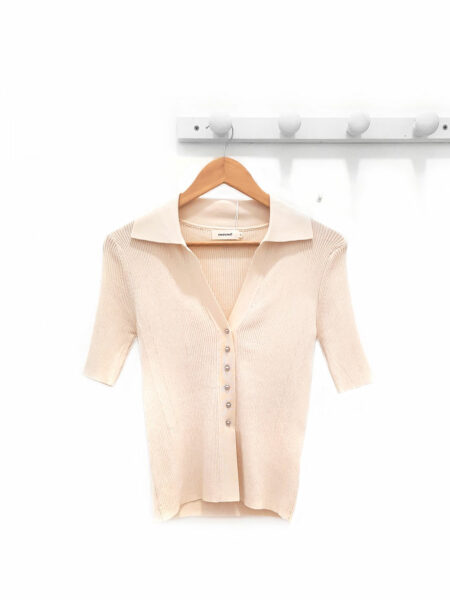 Ropa 103 Camiseta-de-manga-corta-beige-Lily