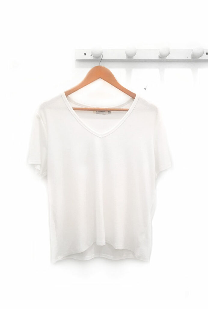 Camiseta-de-manga-corta-blanca-Anais