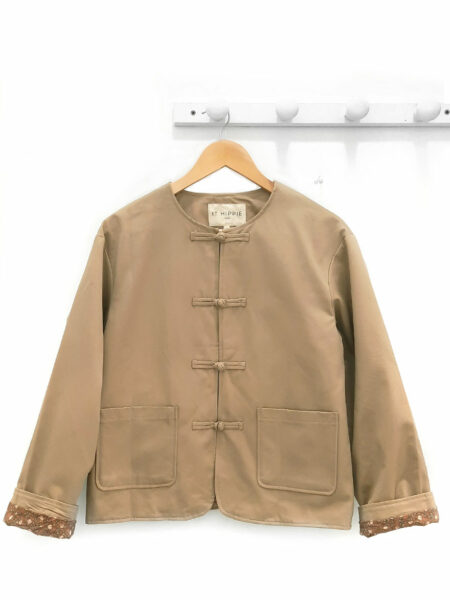Ropa 105 Cazadora-beige Simone