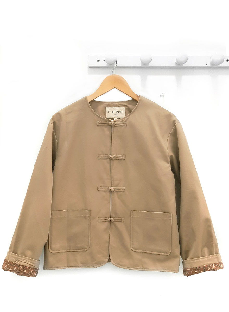 Cazadora beige Simone