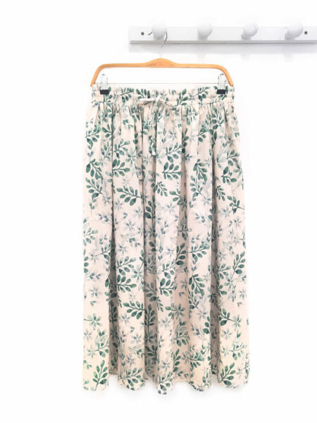 Ropa 158 Falda-larga estampada-verde-Gala