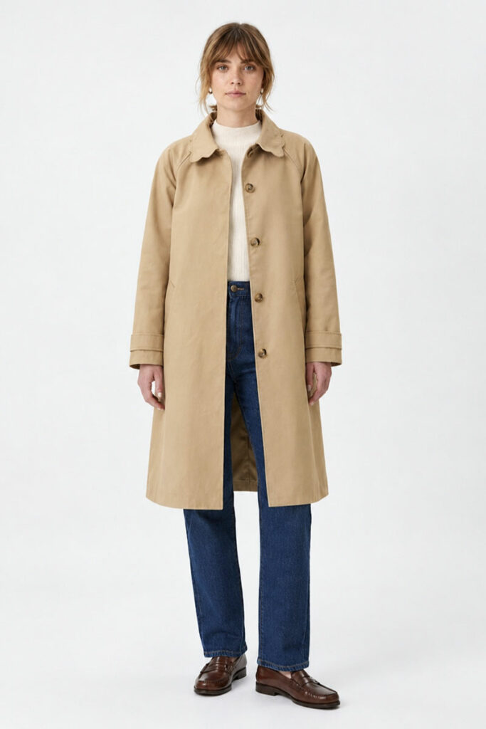 Gabardina camel Molly