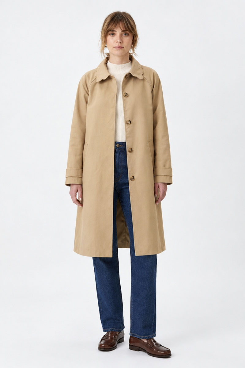 Gabardina camel Molly
