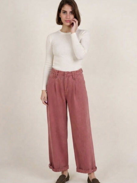 Ropa 238 Pantalón rojo ladrillo James
