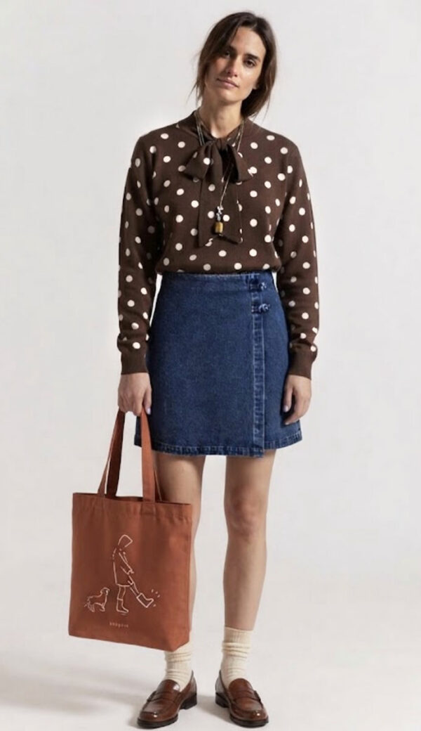 Jersey-lunares-marron-Joan