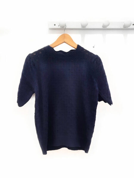 Ropa 226 Jersey-manga-corta-azul-marino-Martin