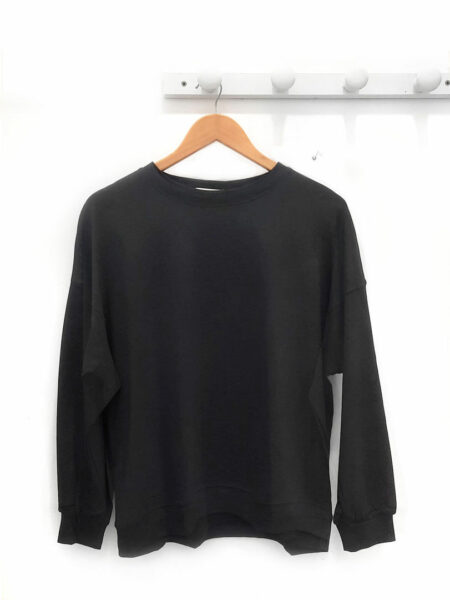 Ropa 120 Sudadera negra Miska