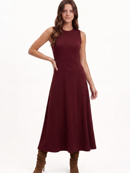 Ropa 180 Vestido largo granate Naim