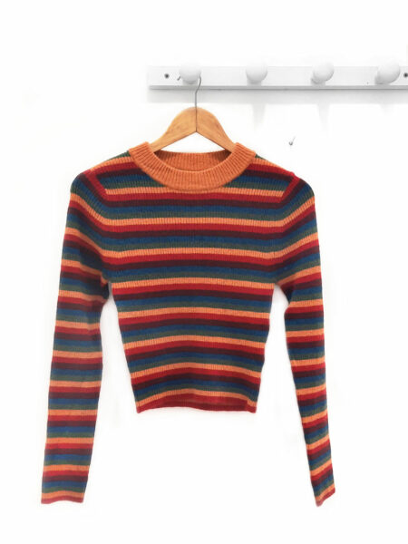 Ropa 13 Camiseta de manga larga a rayas multicolor Lidia